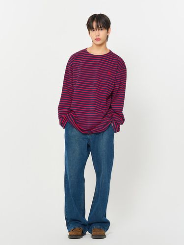 Long Sleeve Border T-shirt / SBD3U01003 - GENERAL IDEA - Modalova