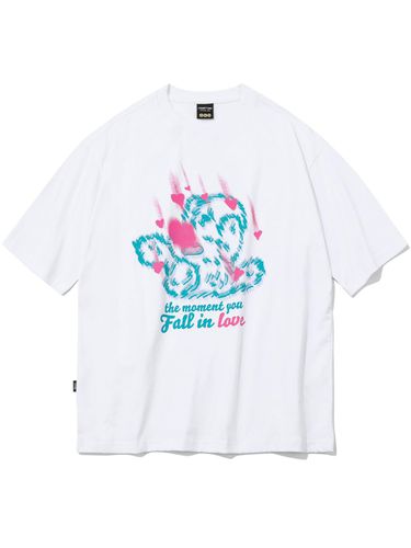 Heartbang Puppy Short Sleeve T-shirt White - CPGN - Modalova