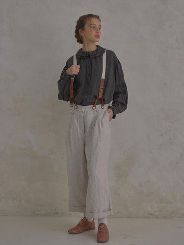 Manon linen pants - natural - JAMMER - Modalova