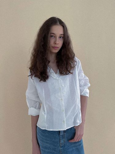 SALT Label] SIMONE RUFFLE BLOUSE - Studio Salt - Modalova