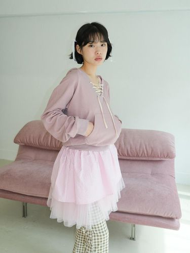 BOW 2-WAY TUTU SKIRT _PINK - SHAKIRI - Modalova