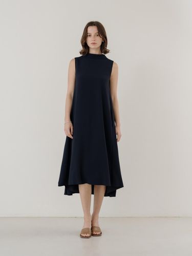 Scarf Dress Navy - BENEATER - Modalova