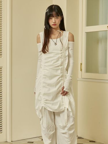 Shirring nylon dress - ITOV SEOUL - Modalova