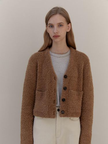 TEDDY WOOL KNIT CARDIGAN - UNNOUT - Modalova