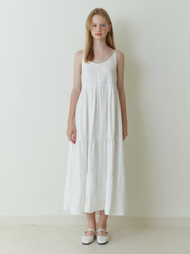 Bloom sleeveless dress - white - KINDABABY - Modalova