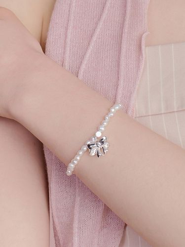 Camille ribbon pearl bracelet - ENGBROX - Modalova