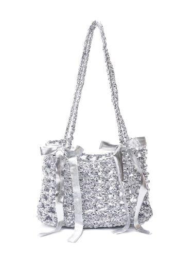 Metal Jinny Net bag - Silver - MystiKotita - Modalova