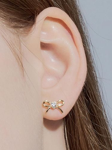 Sailor ribbon cubic earring - ENGBROX - Modalova