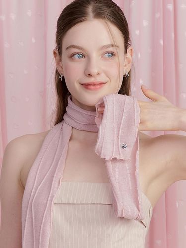 Essential milky Scarf_pink - ENGBROX - Modalova