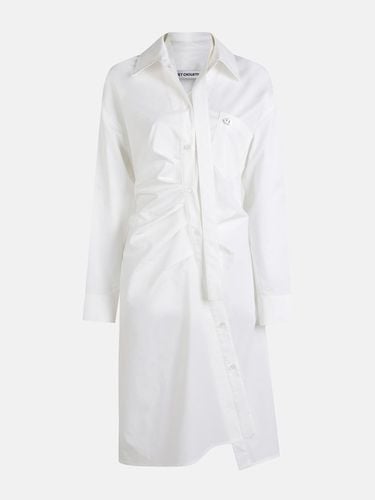 Shirt Dress (detachable tie)_LFDAM24300WHX - LUCKY CHOUETTE - Modalova