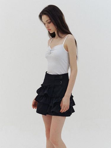 Layered black ruffle wrap skirt - KINDABABY - Modalova