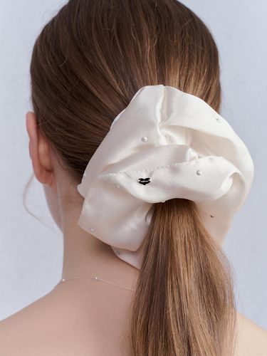 Blooming pearl scrunchie_2 colors - ENGBROX - Modalova