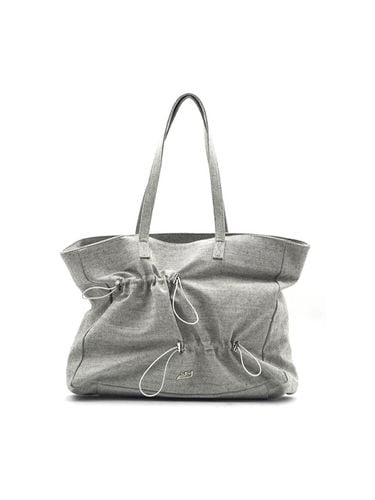 Mimi Shopper Bag GREY DENIM - yieyie - Modalova