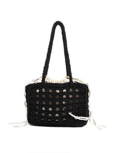 Ecrin Net bag - Black - MystiKotita - Modalova