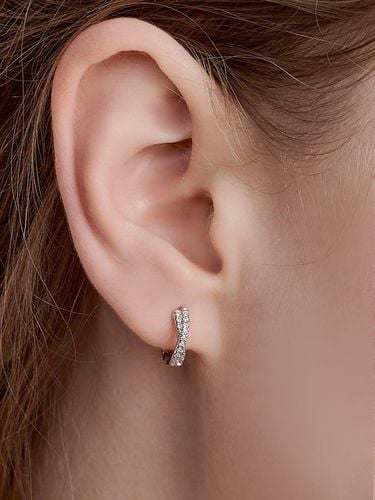 Dignity cubic earring - ENGBROX - Modalova