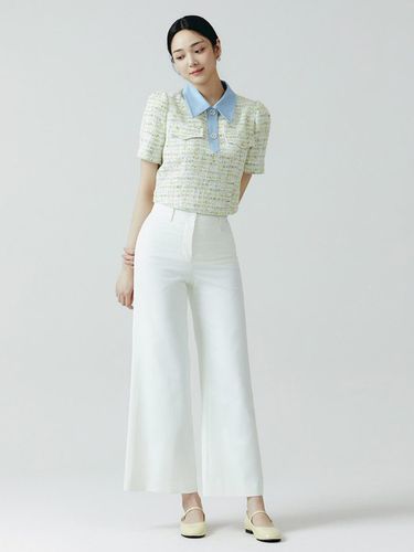Wide Bootcut Pants (2 COLOR) - IT MICHAA - Modalova