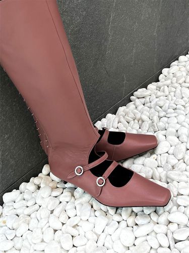 Dani Long Boots ROSE PINK - yieyie - Modalova