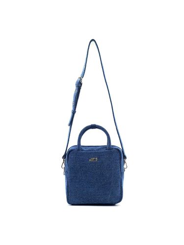 Bell Square Bag INDIGO DENIM - yieyie - Modalova