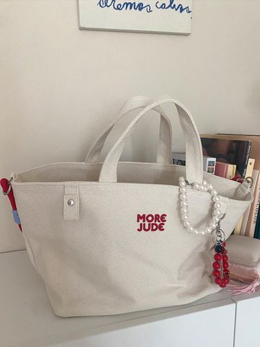 BIG TOTE BAG (white) - more jude - Modalova