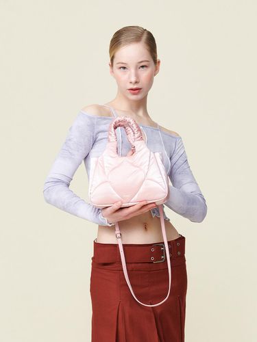 Half Moroccan Padded Crossbody OBSBCB35_DUSTY PINK - ORYANY - Modalova