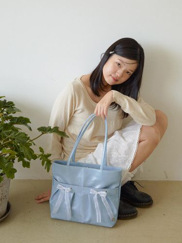 Easy ribbon bag_vintage blue - ovuni - Modalova