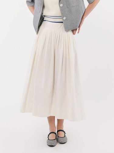 Elastic Band Long Skirt OW3MS4030 - OLIVE DES OLIVE - Modalova