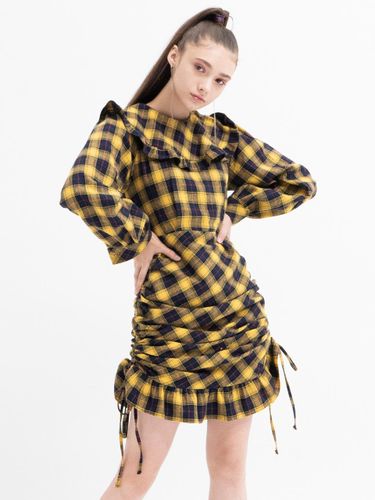 Check Sailor Dress [Yellow] - b able two - Modalova