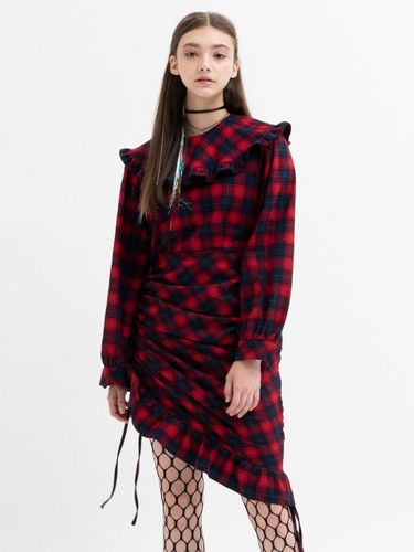 Check Sailor Dress [RED] - b able two - Modalova