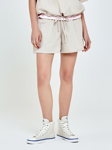 Cargo pocket BANDING shorts (light beige) - depasion - Modalova