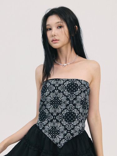 Rin paisley top-black - b able two - Modalova