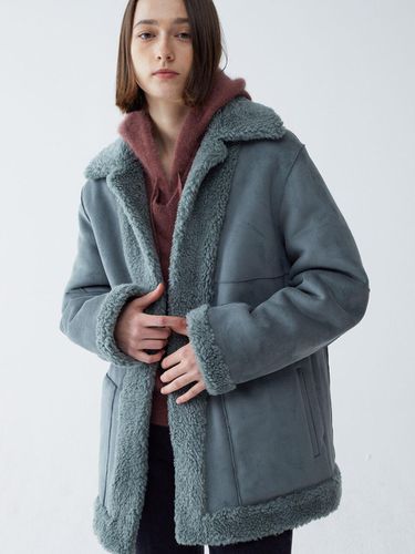 HERE SHEARLING JACKET (GREEN) - STAYPEOPLE - Modalova