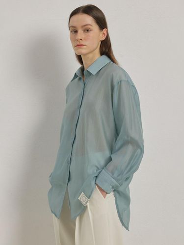 BACK SLIT TENCEL SHIRT (3 COLOR) - STAYPEOPLE - Modalova