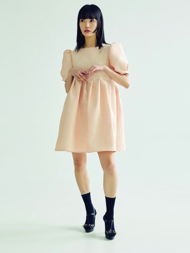 PUFF SLEEVE MINI DRESS - bomnal boutique - Modalova