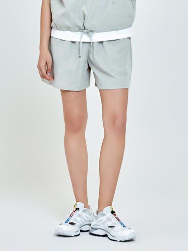 Cargo pocket BANDING shorts (Gray) - depasion - Modalova