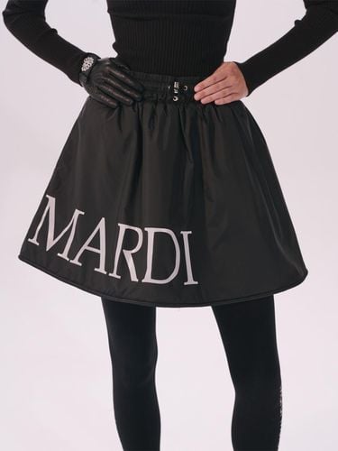 PADDED FLARE SKIRT_BLACK - Mardi Mercredi Actif - Modalova