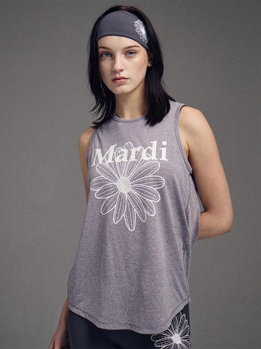 AIRLIFT sleeveless tank top flowermardi_MELANGEGRE - Mardi Mercredi Actif - Modalova