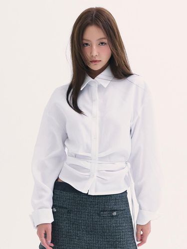 Leona shirring shirts WHITE - b able two - Modalova