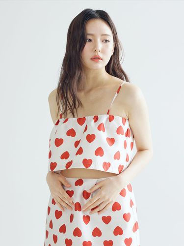 HEART CROP TOP _ - bomnal boutique - Modalova