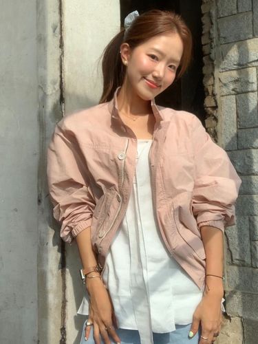 Blouson Jumper Pale Pink (AEJU4C411P4) - a.t.corner - Modalova