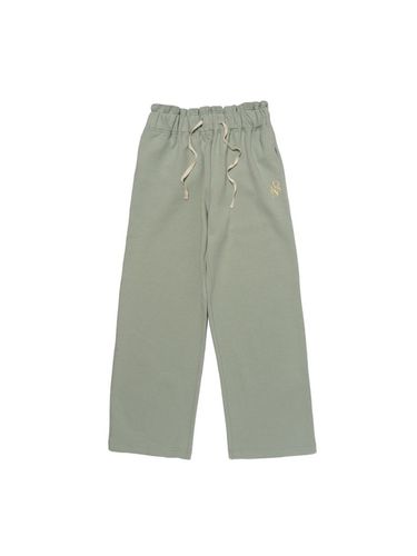 Essential wide BANDING pants (blue green) - depasion - Modalova