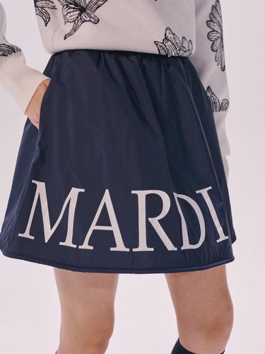 PADDED FLARE SKIRT_NAVY - Mardi Mercredi Actif - Modalova