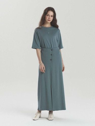 Layered Wrap dress - BLUE - STAYPEOPLE - Modalova