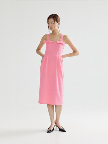 MERMAID MIDI DRESS - PINK - bomnal boutique - Modalova