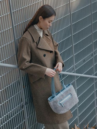 Nube Bag - Dusty Blue - ELBATEGEV - Modalova