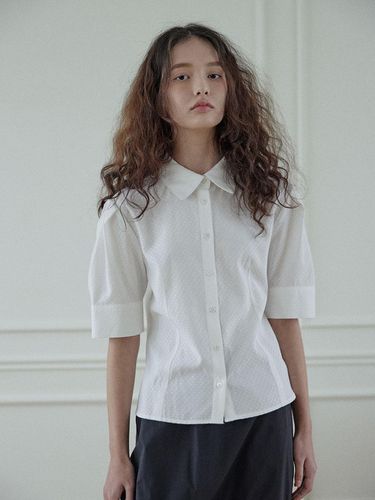 Girls uniform shirt / White - HOKUSPOKUS - Modalova