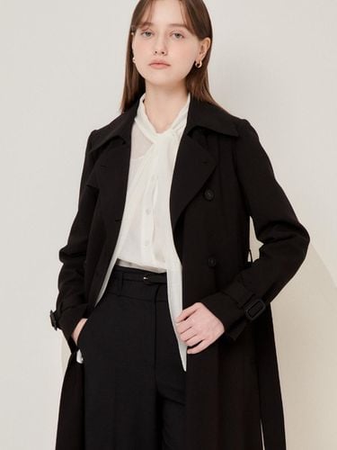 Two-Way Double Breasted Trench Coat GN9M0TC91 - JJ JIGOTT - Modalova