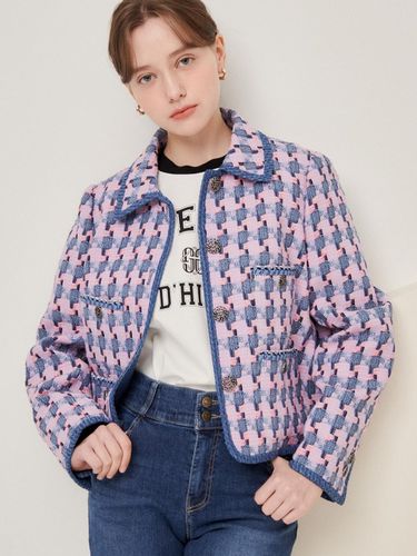 Roll-up Contrast Multi-texture Jacket GN9A0JKJ9 - JJ JIGOTT - Modalova