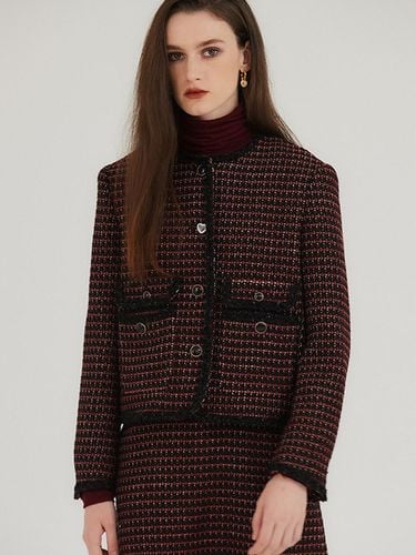 Bulgaria virgin wool tweed jacket / - HOKUSPOKUS - Modalova