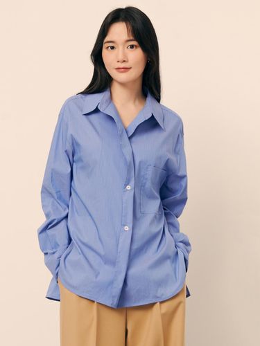 Stripe Back button Blouse GP7A0BLJ11 - JJ JIGOTT - Modalova