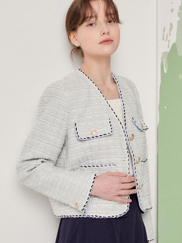 Metal Threaded Tweed Jacket GN9P0JK93 - JJ JIGOTT - Modalova